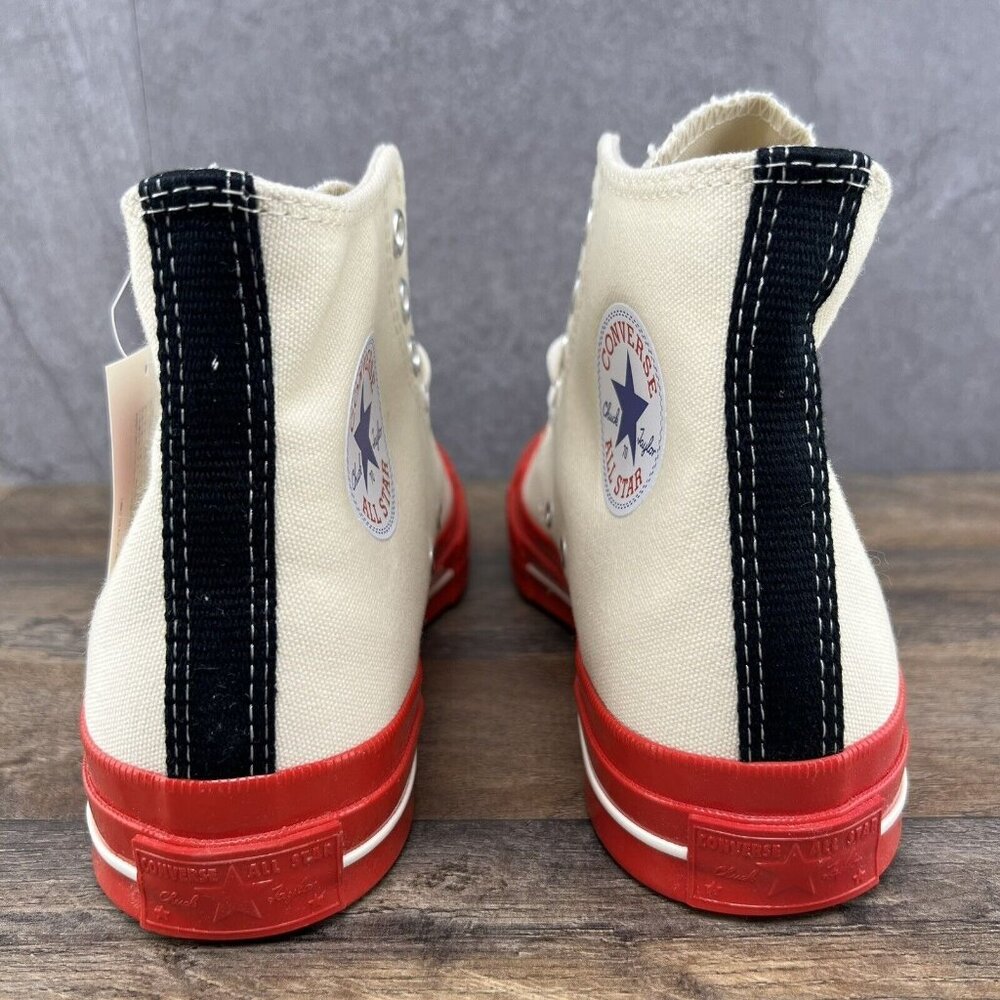 Converse Chuck Taylor All Star 70 High Comme Des Garcons Sz 8 Womens Pristine - Picture 3 of 10